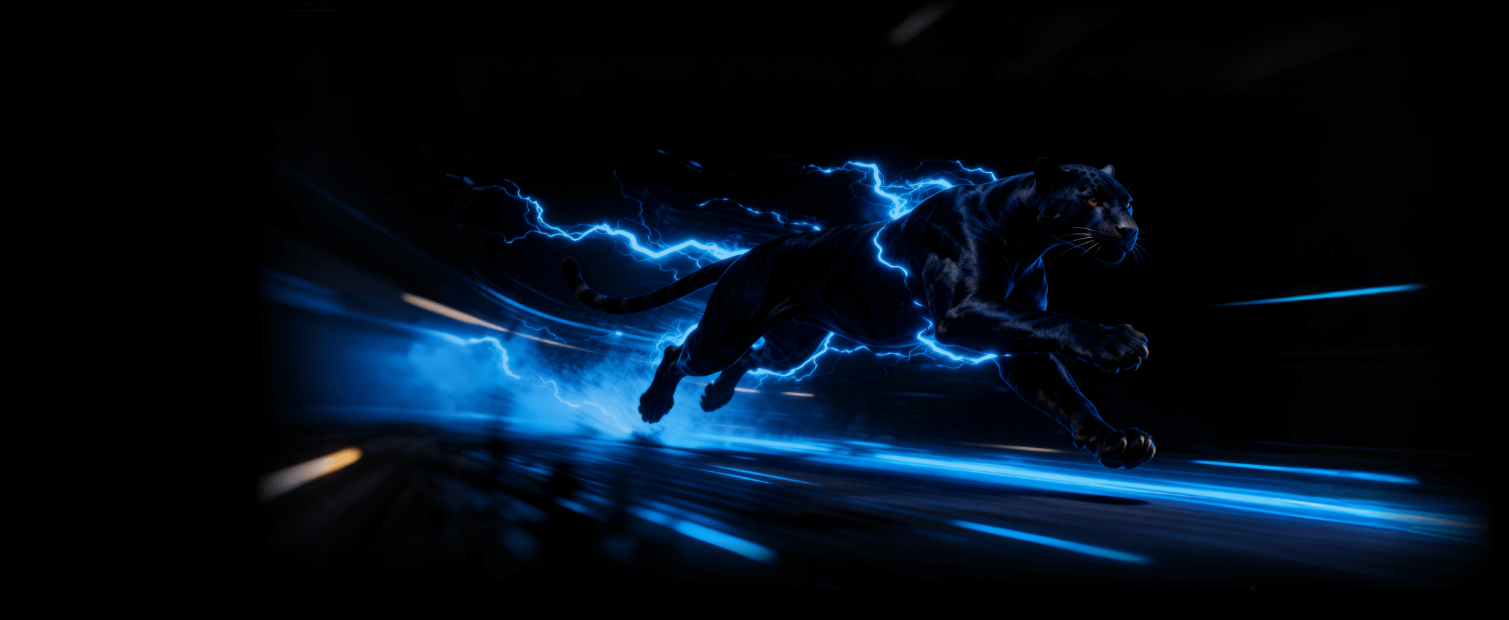 Official PantherBuy lightning panther homepage banner